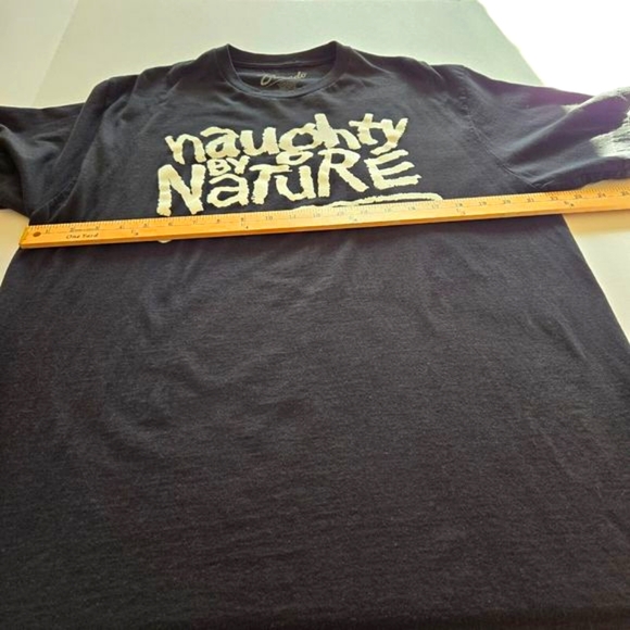 Naughty By Nature Black T-Shirt Sz XL - Picture 4 of 6
